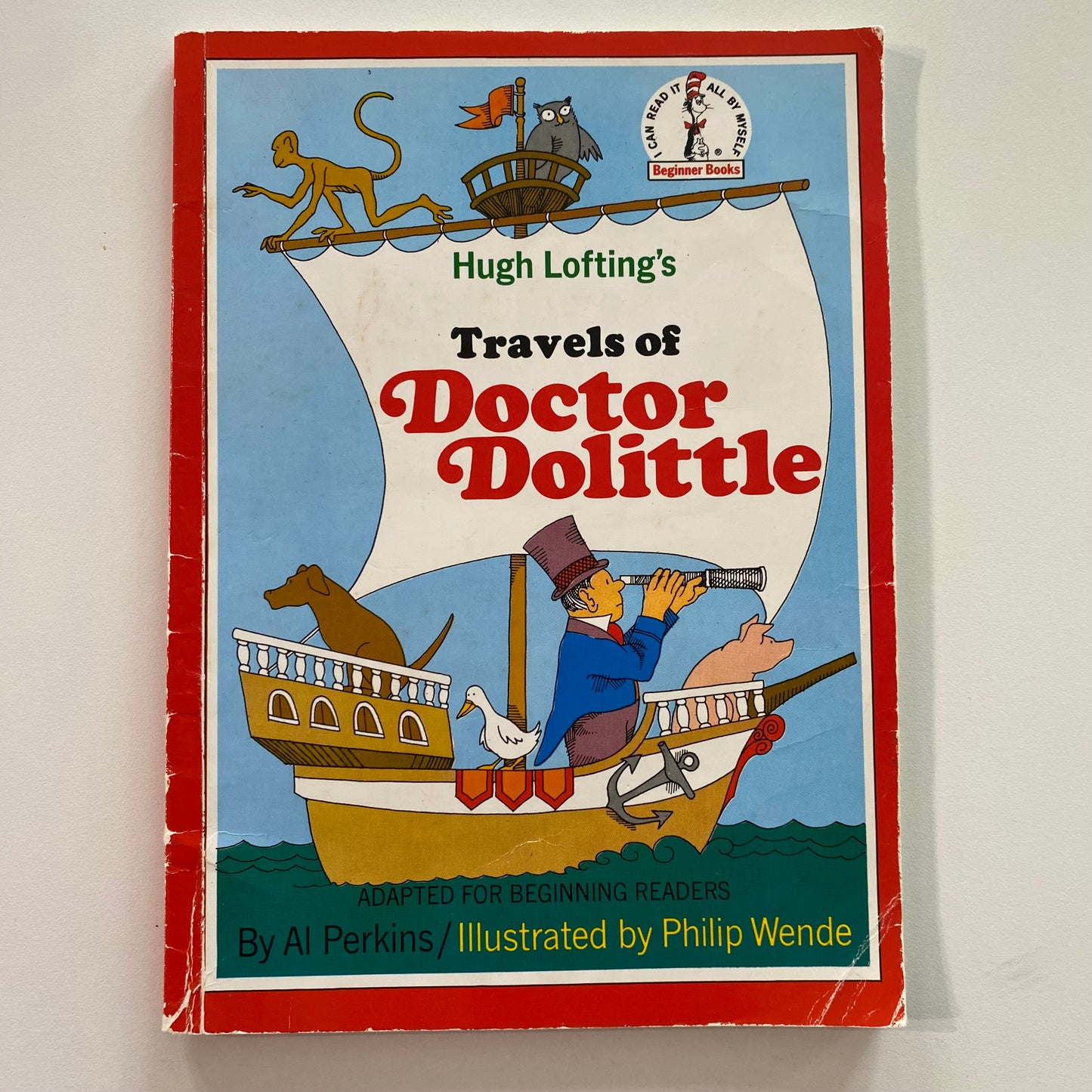 Vintage Dr Seuss Travels Of Doctor Dolittle Book