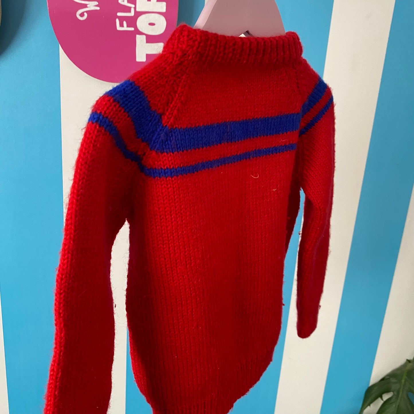 Handmade Knit Jumper - Size 3-5Y