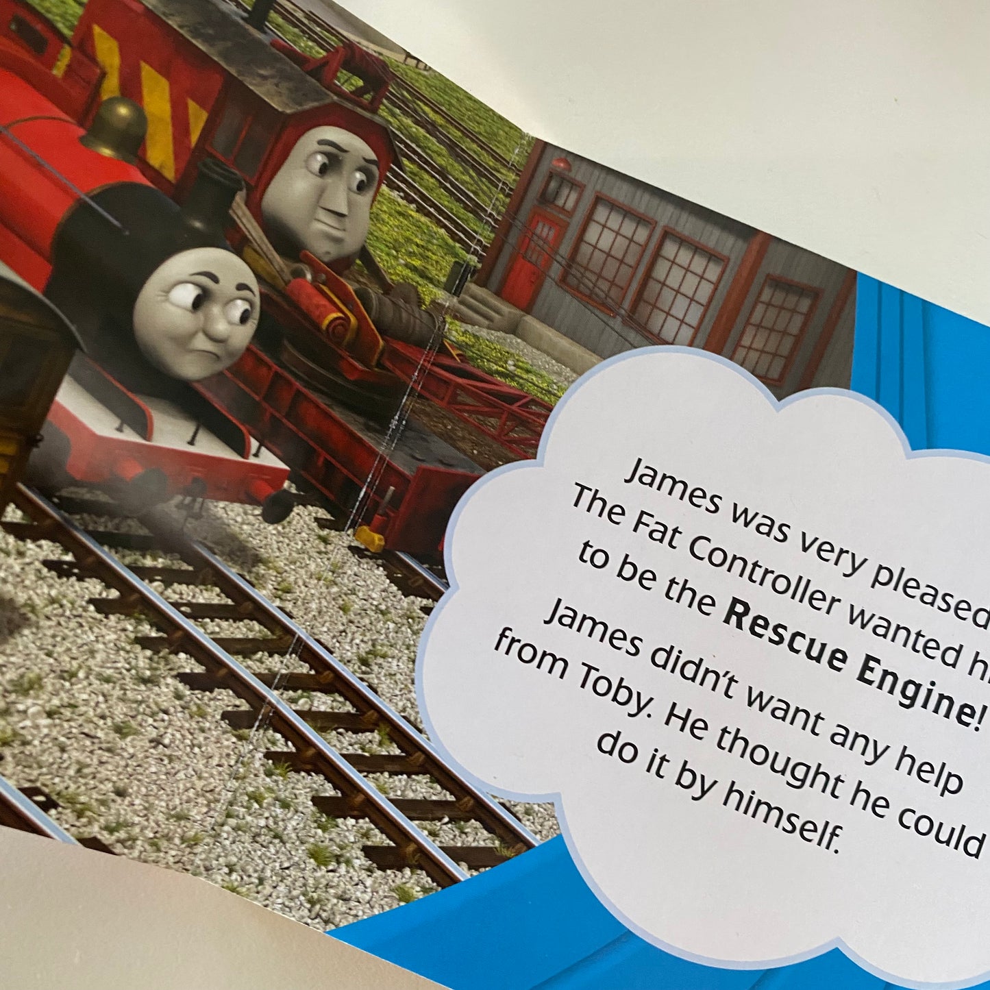 Thomas The Tank Engine James To The Rescue Book