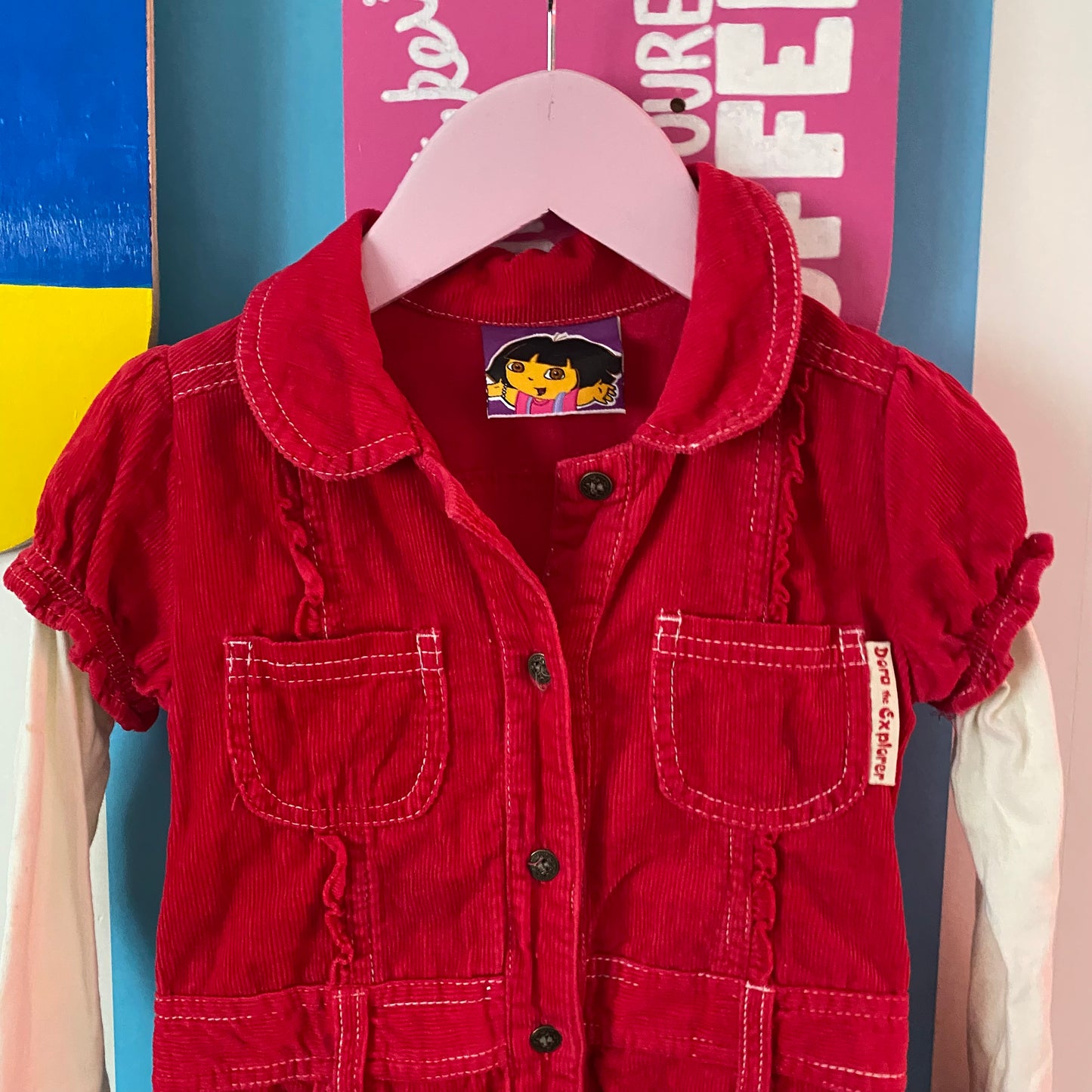 Dora The Explorer Dress - Size 4