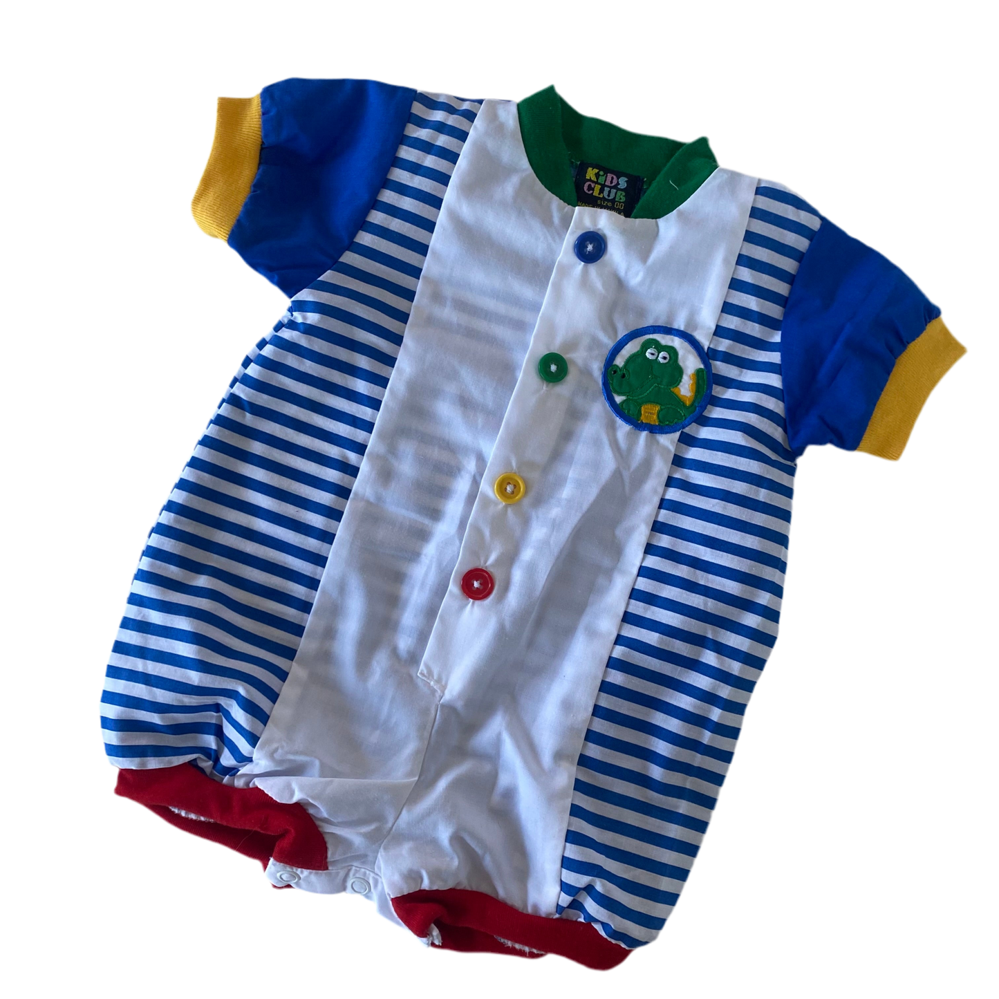 Vintage Kids Club Romper - Size 3-6M