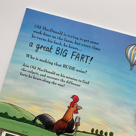 Old MacDonald Heard A Fart Book