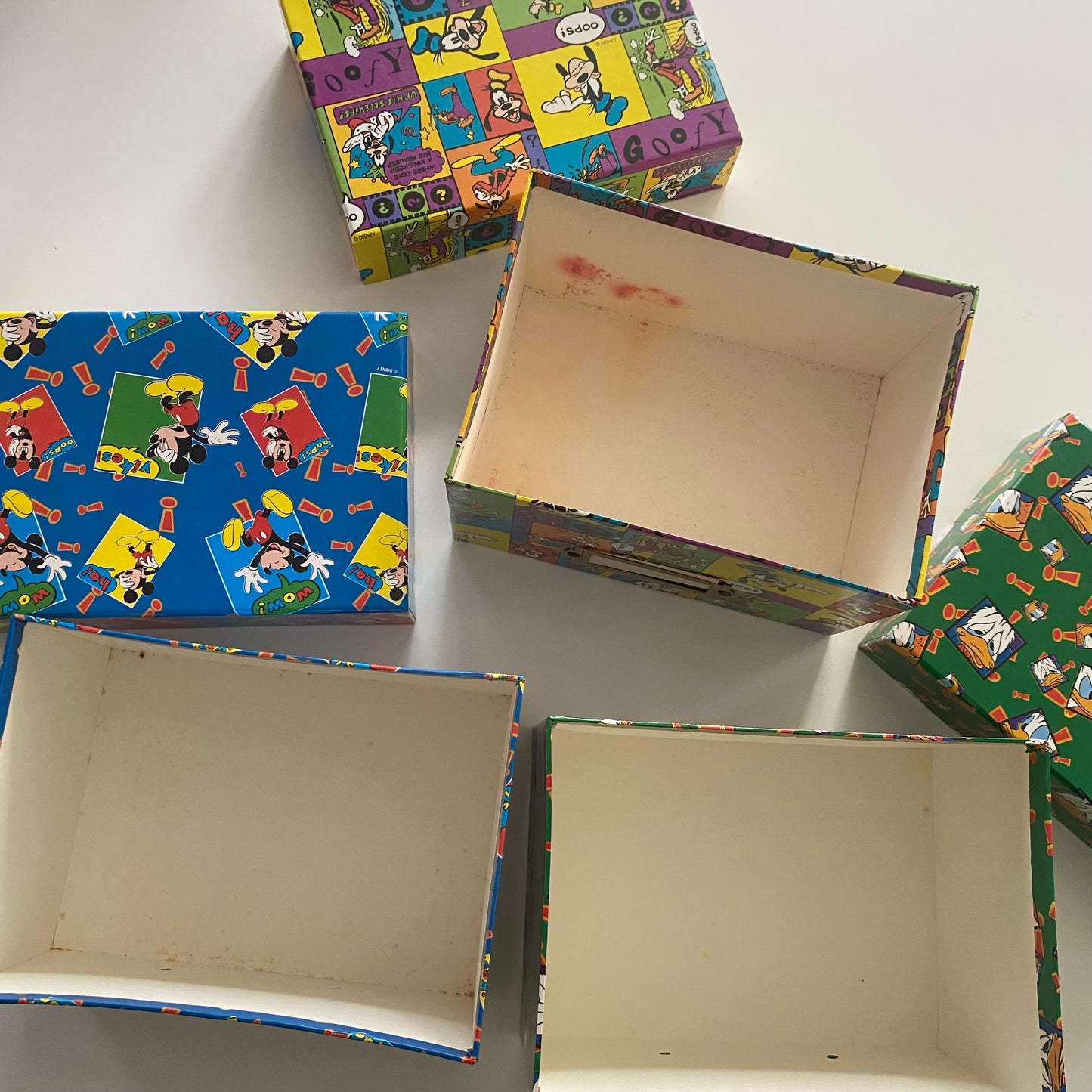 Vintage Disney Photo Boxes