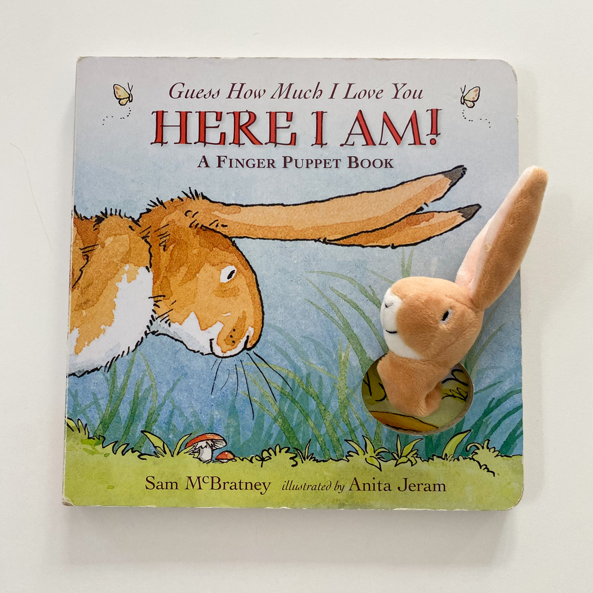 Guess How Much I Love You Here I Am! Finger Puppet Board Book
