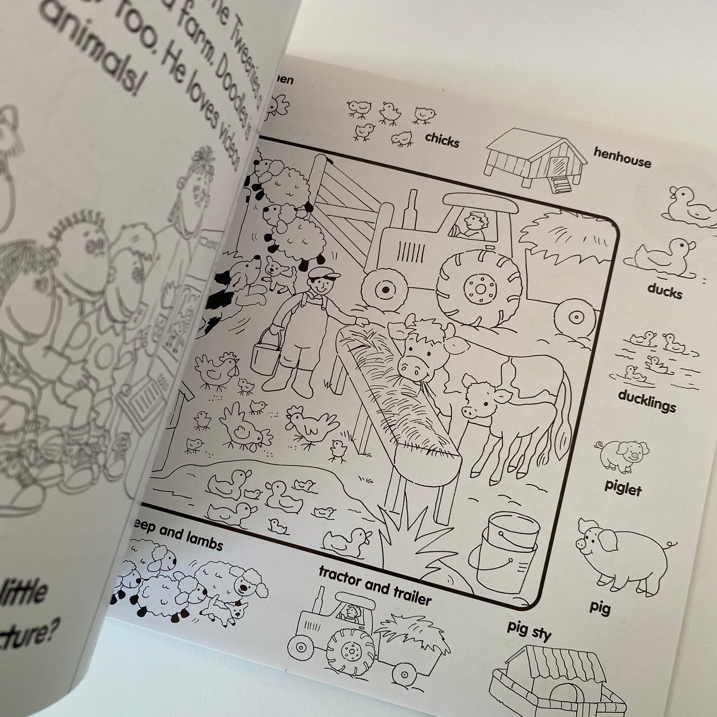 Tweenies Colour & Play Book