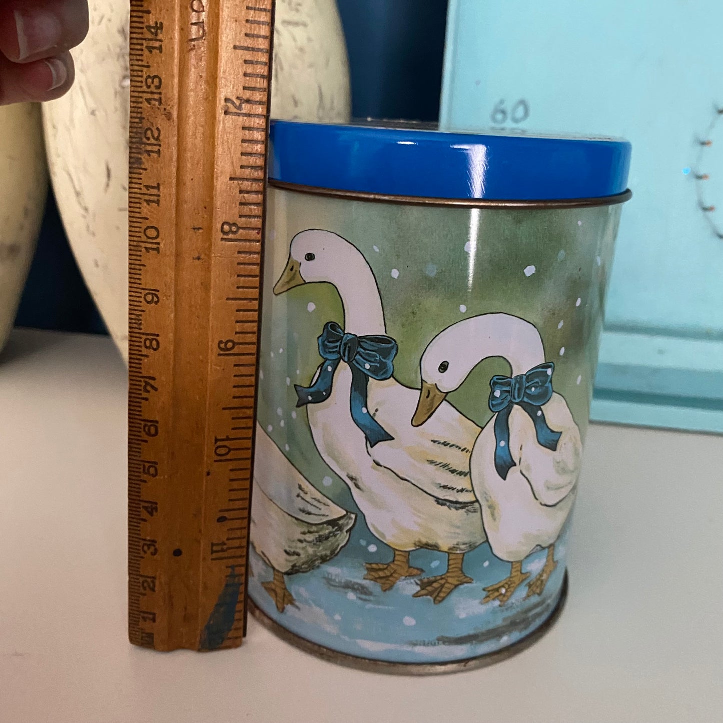 Vintage Goose Tin