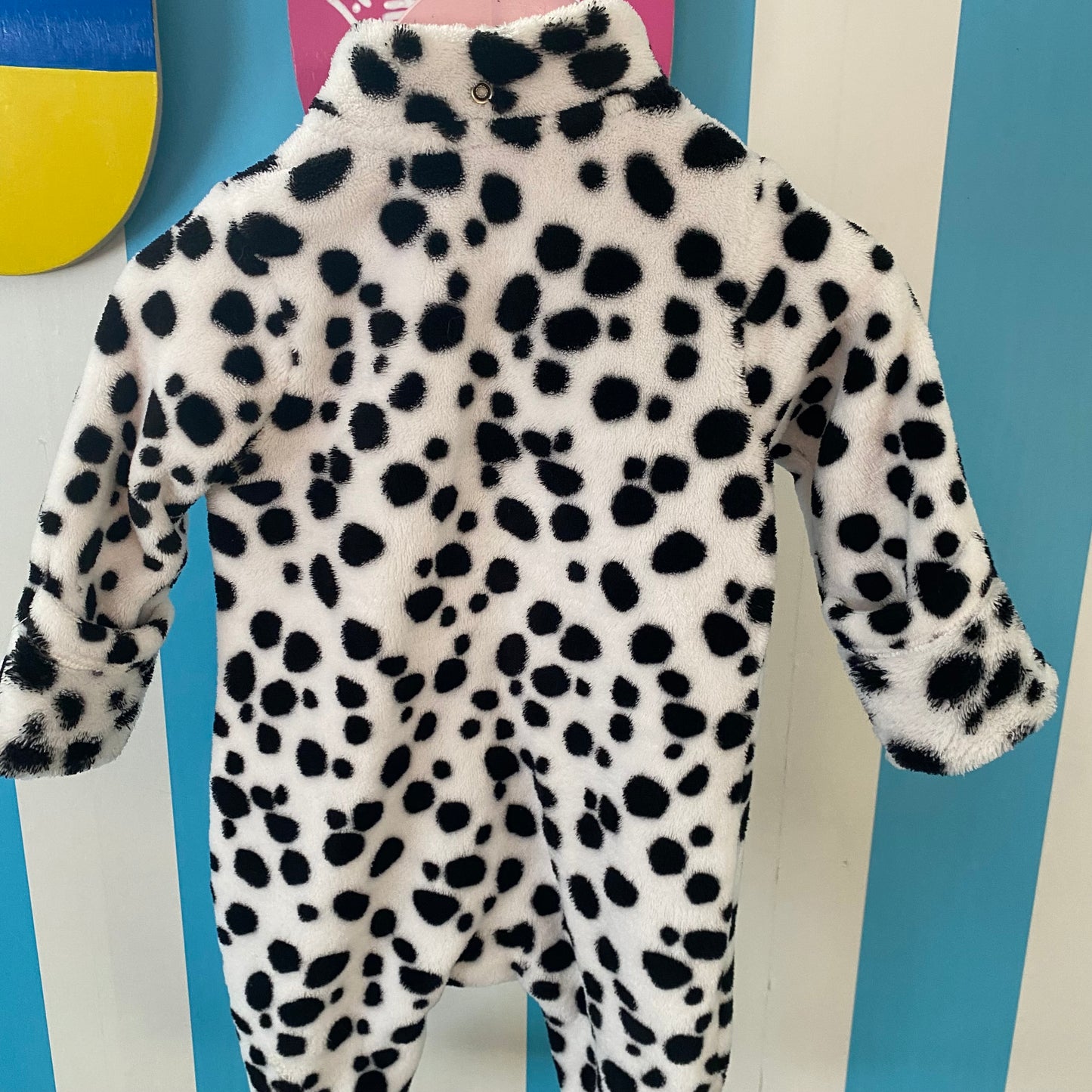 Disney 101 Dalmatians Fleece Footed Suit - Size 3-6M