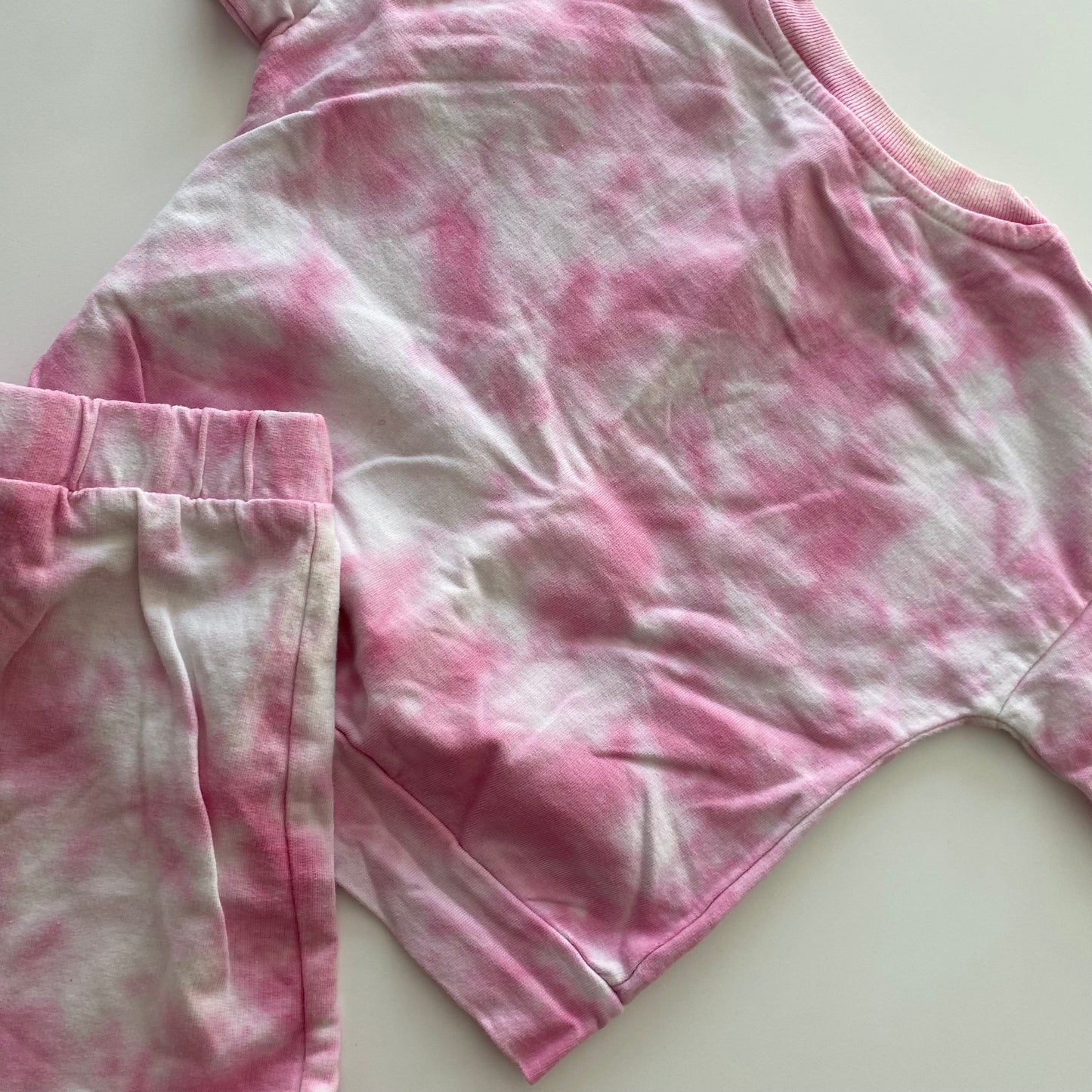 DKNY Pink Tie Dye Tracksuit - Size 2