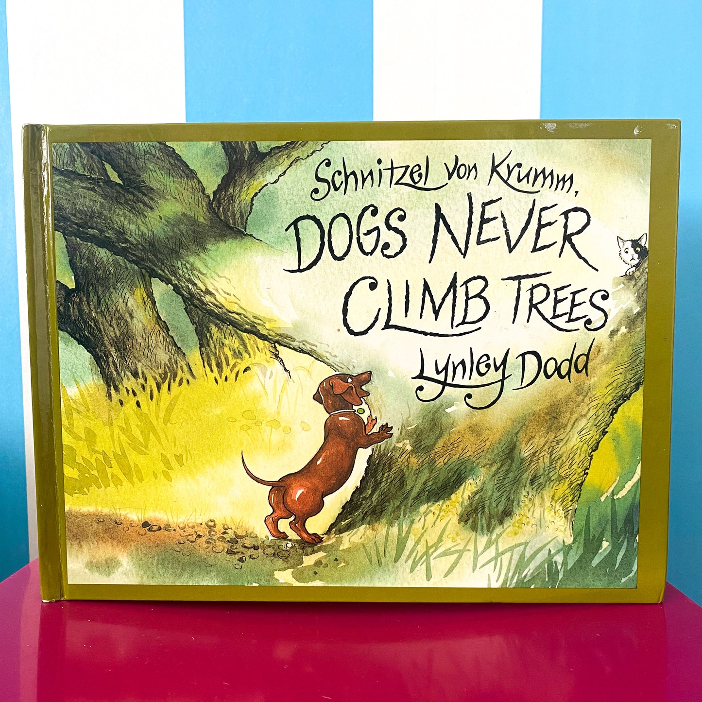 Lynley Dodd Hairy Maclary Schnitzel Von Krumm Dogs Never Climb Trees Book