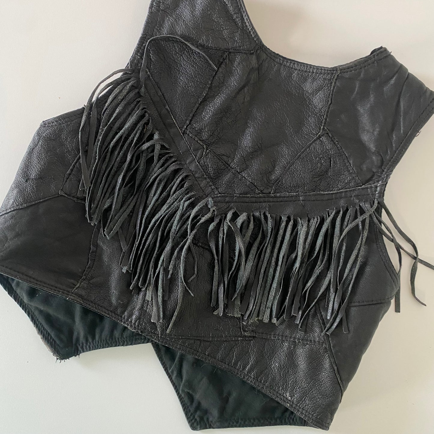 Leather Vest - Size 1-3Y