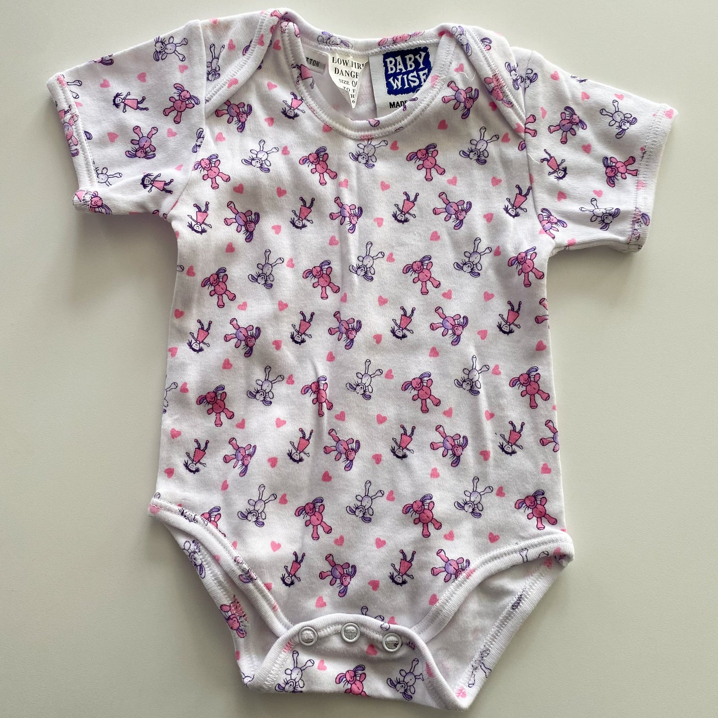Vintage Baby Wise Bodysuit - Size 3M