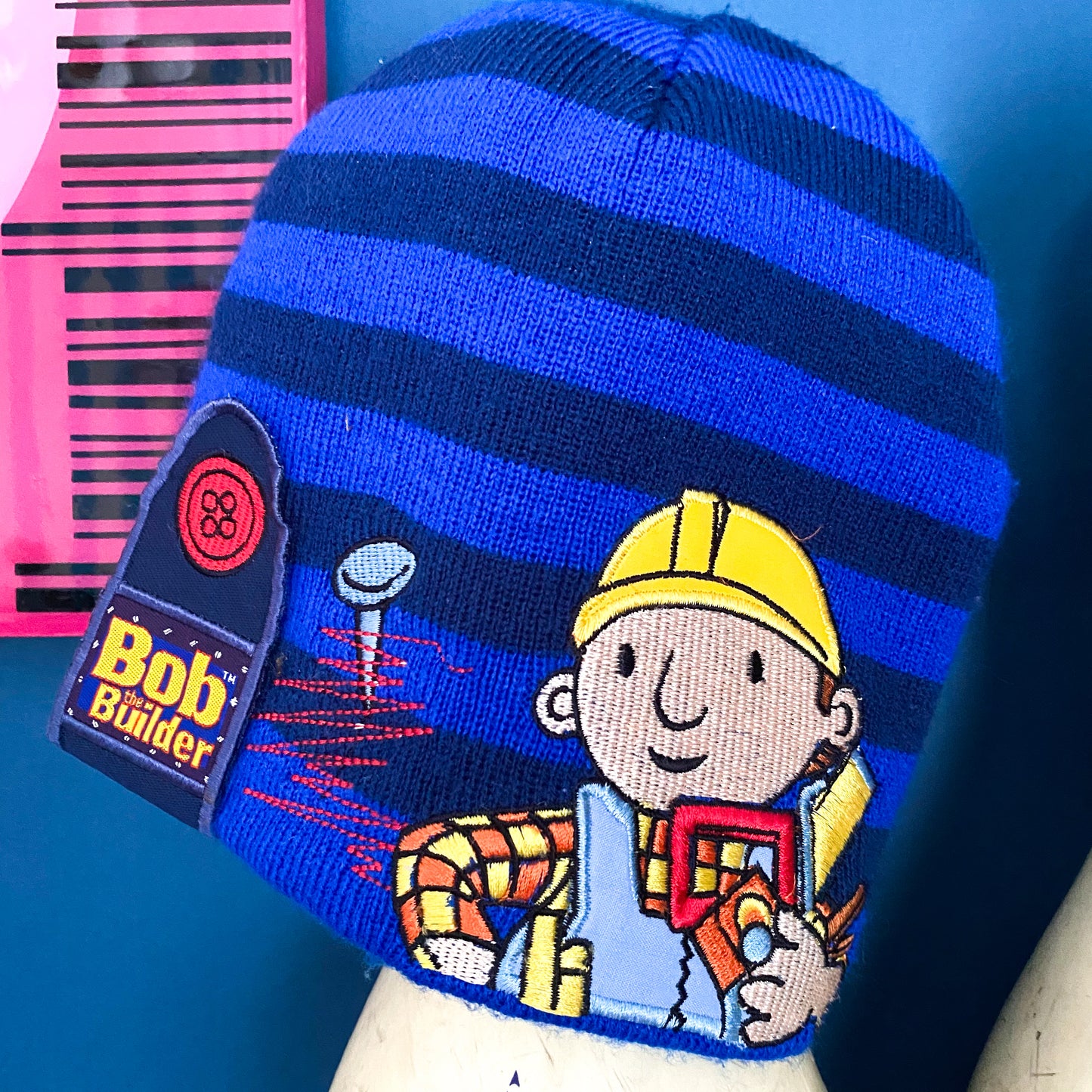 Bob The Builder Beanie - Size 2-5Y