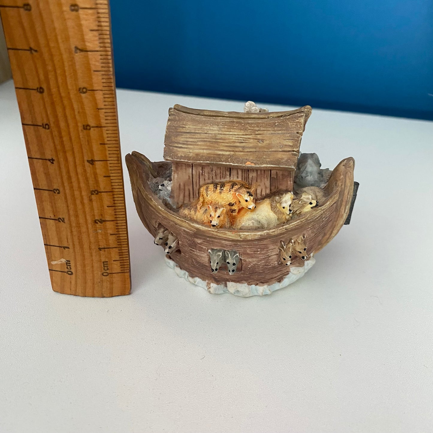 Noah’s Ark Hinged Trinket Box