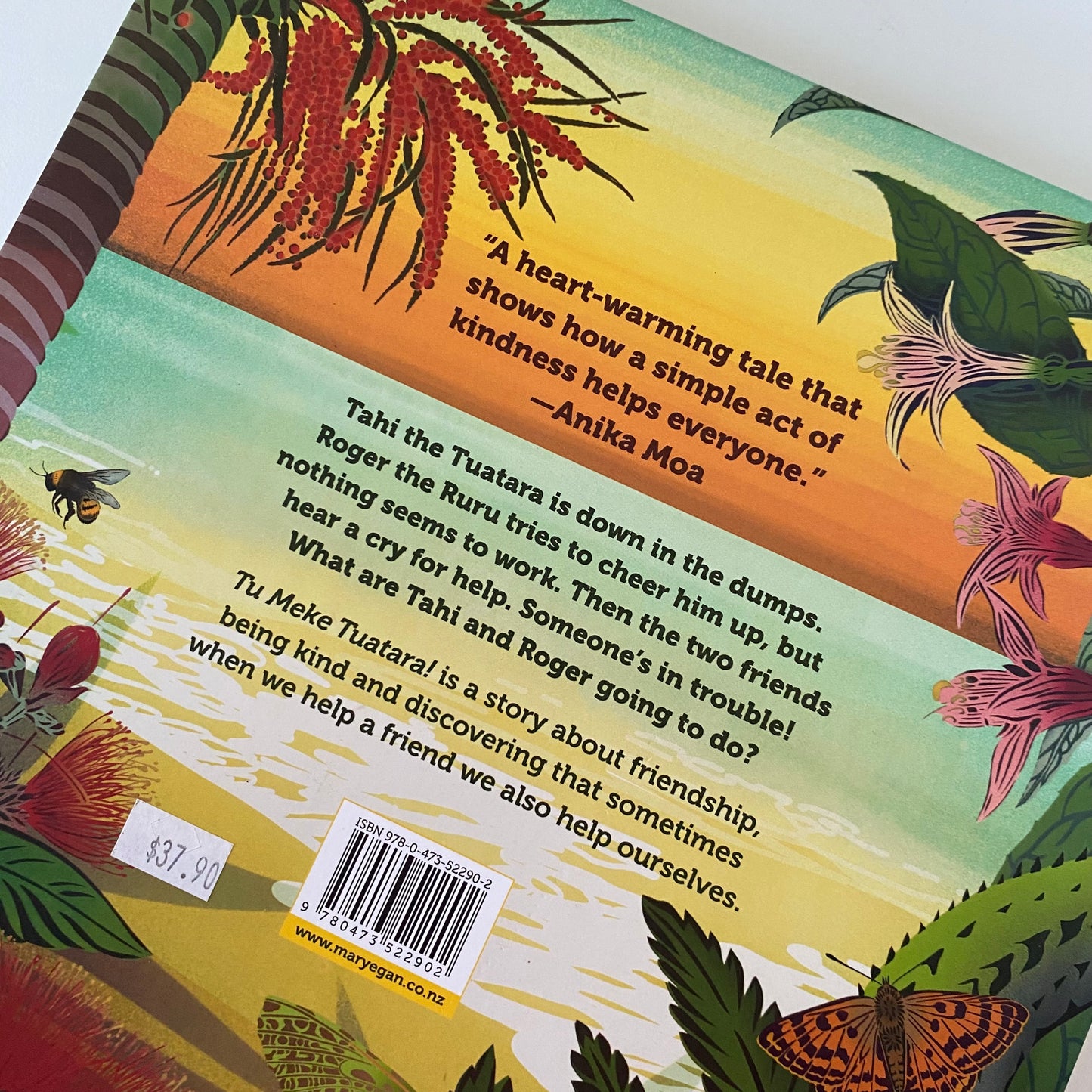 Te Reo Māori Tu Meke Tuatara Book