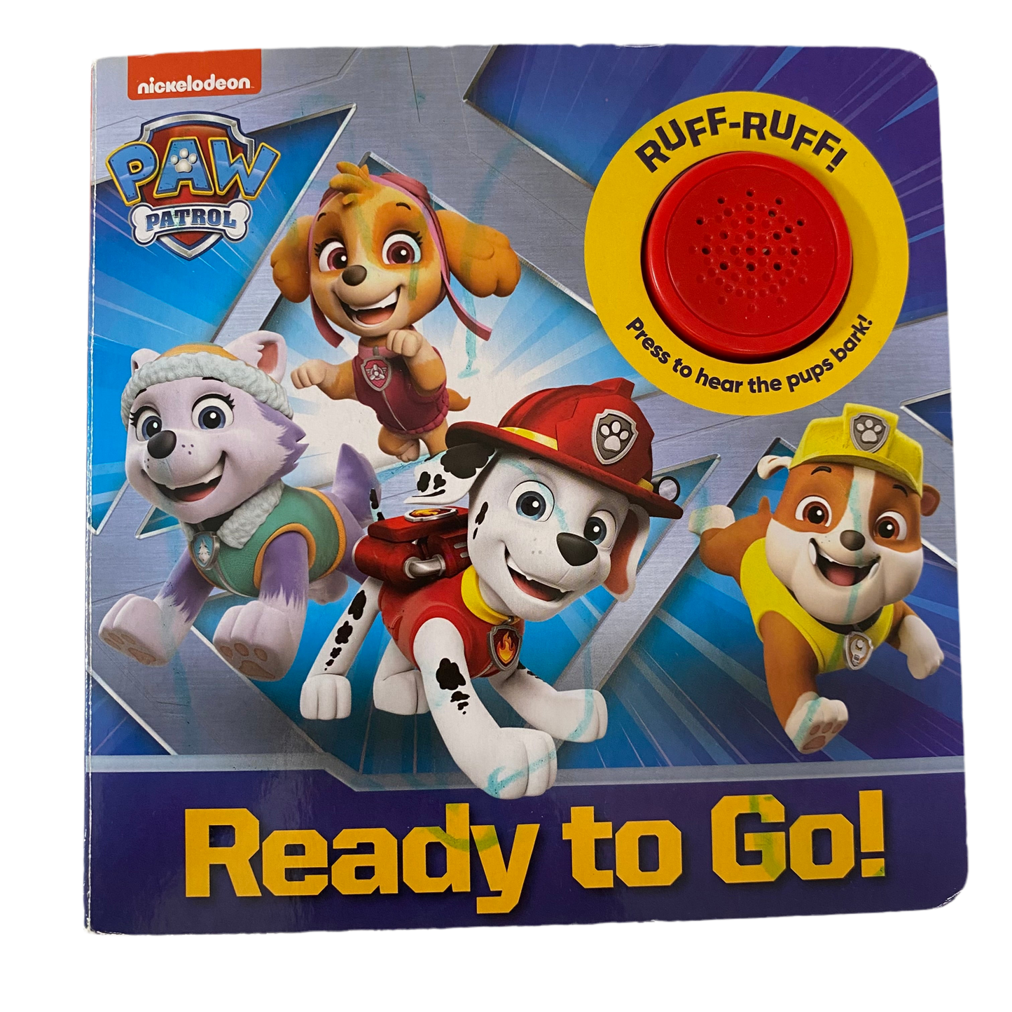Paw Patrol Ready To Go Sound Book