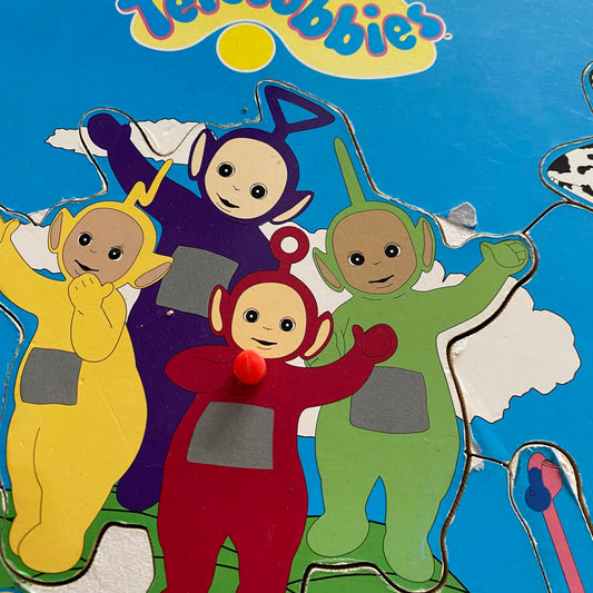 Vintage Teletubbies Wooden Puzzle