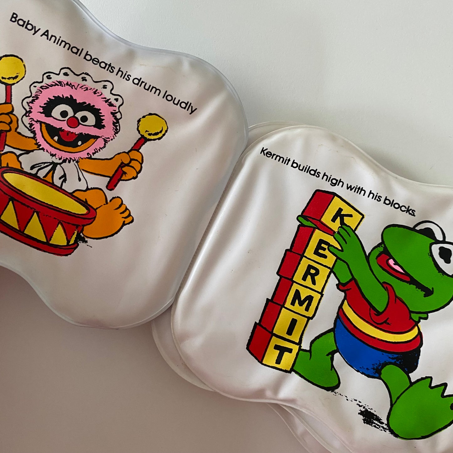 Vintage Muppets Babies Bath Book