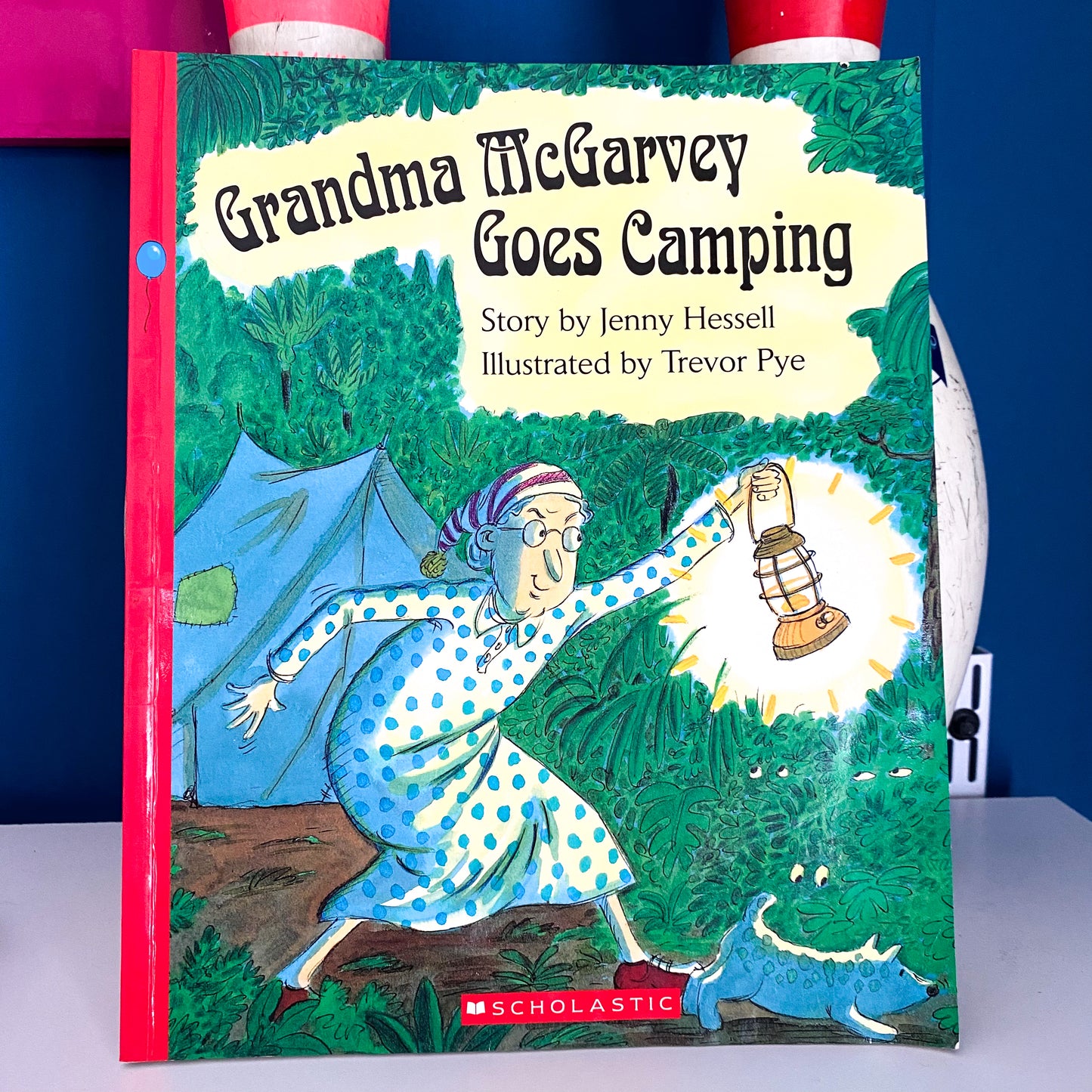 Grandma McGarvey Goes Camping Book