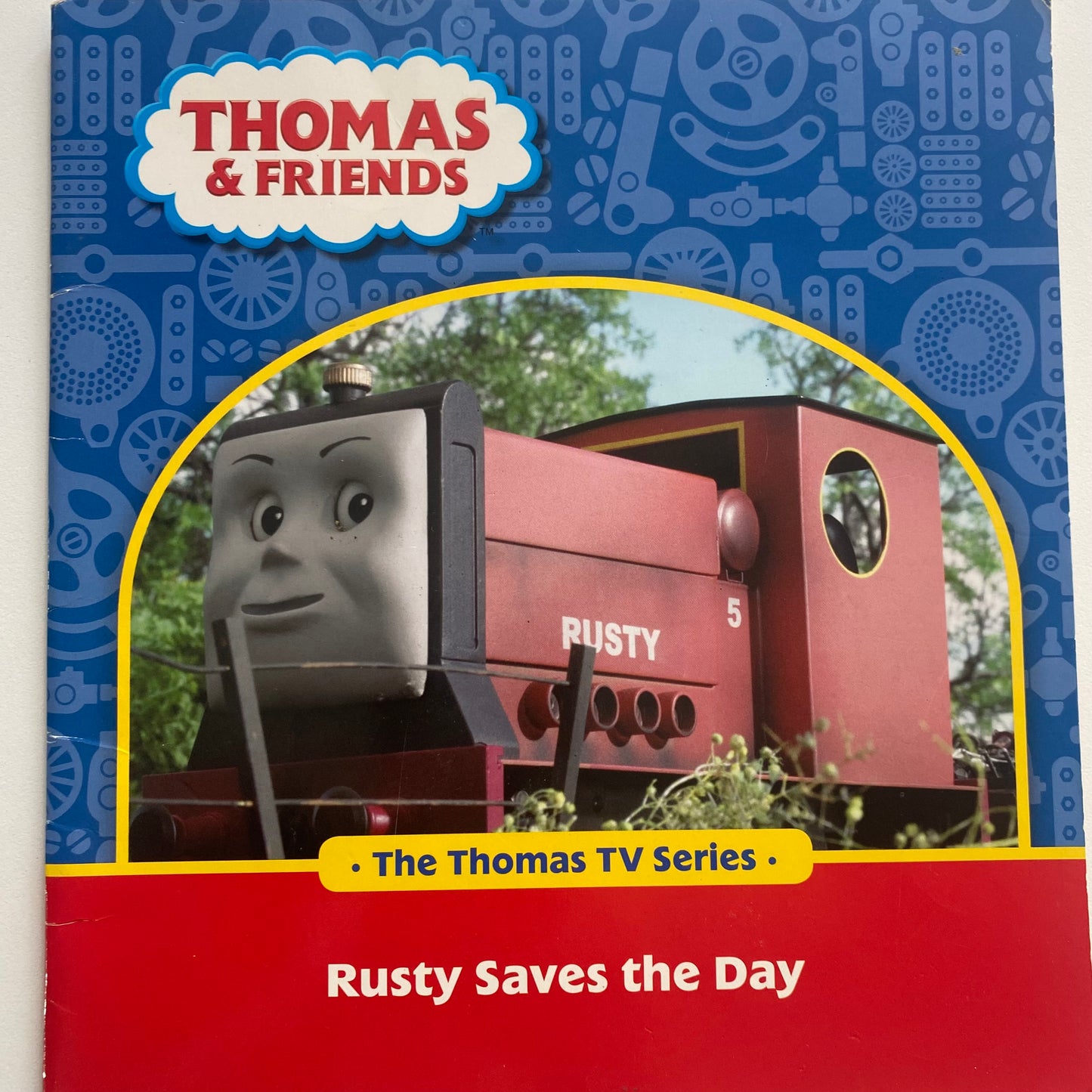 Thomas The Tank Engine Rusty Saves The Day Book