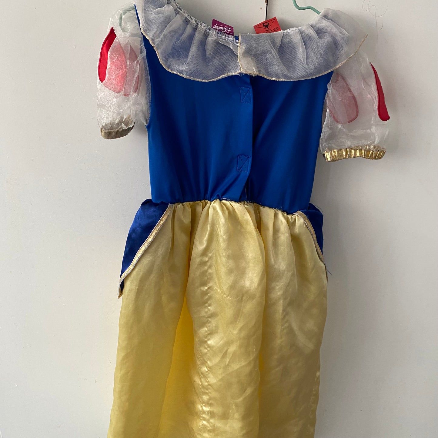 Disney Snow White Costume & Dwarf Plush - Size 4-6Y