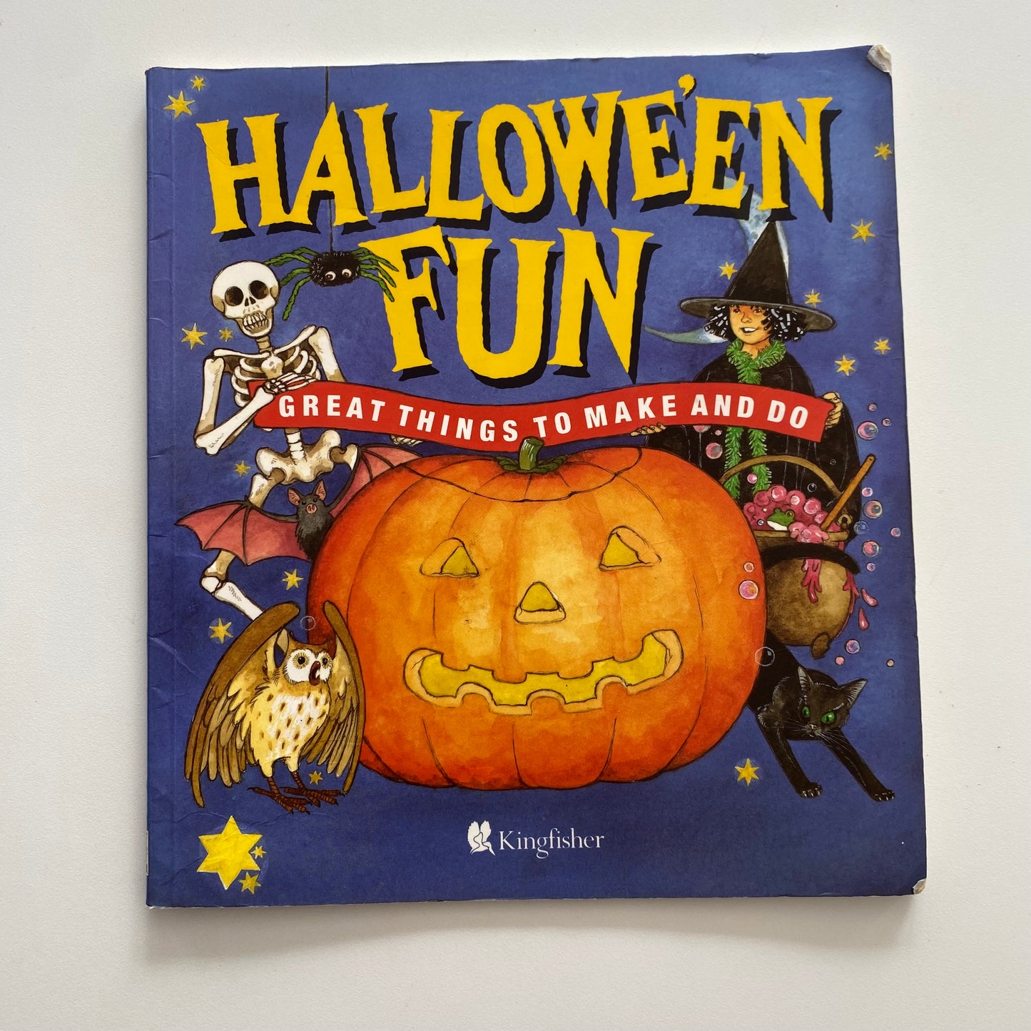 Vintage Halloween Fun Craft Book