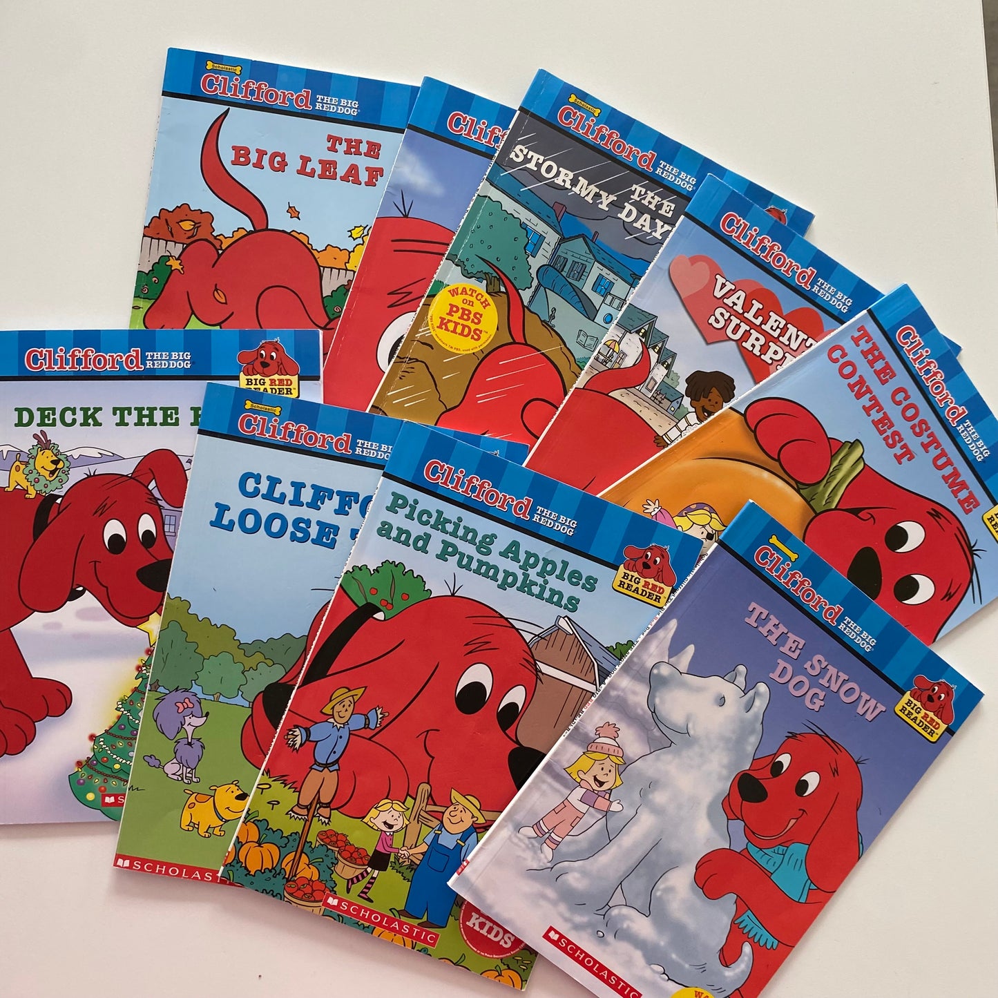 Clifford Learn To Read Book Bundle (9)