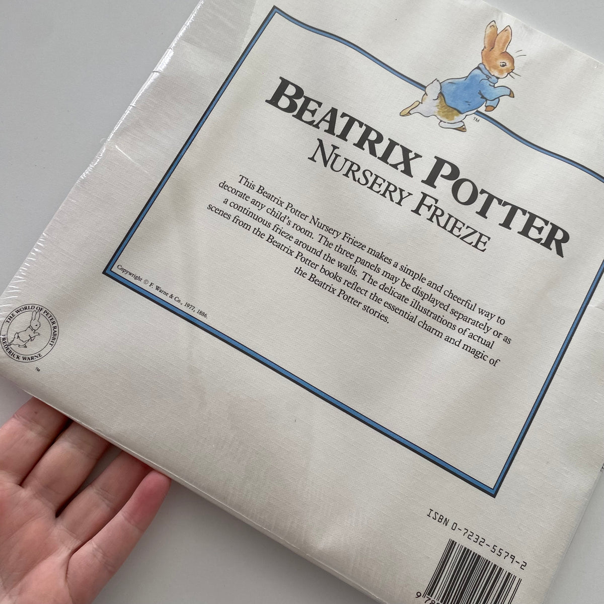 Vintage Beatrix Potter Peter Rabbit Nursery Frieze (NEW)