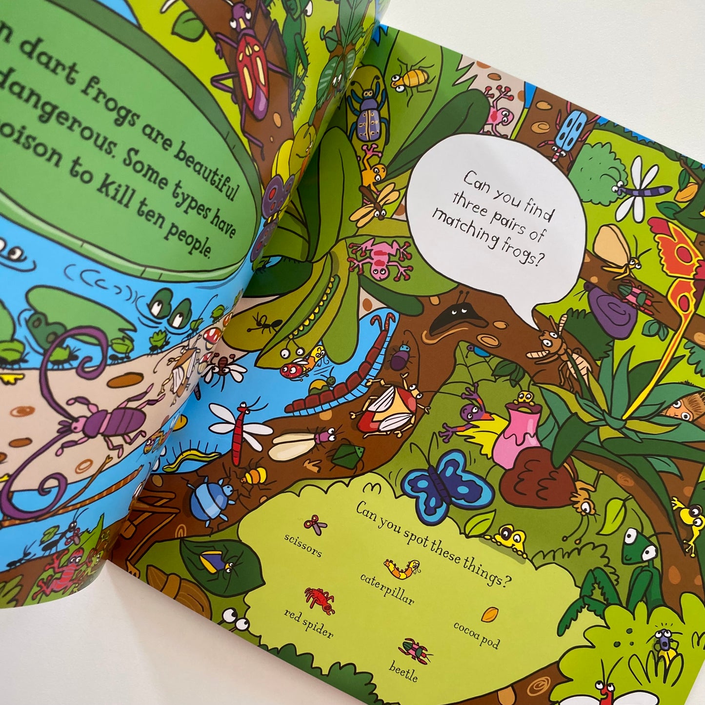 Spot The Monkey In The Jungle Look & Find Book