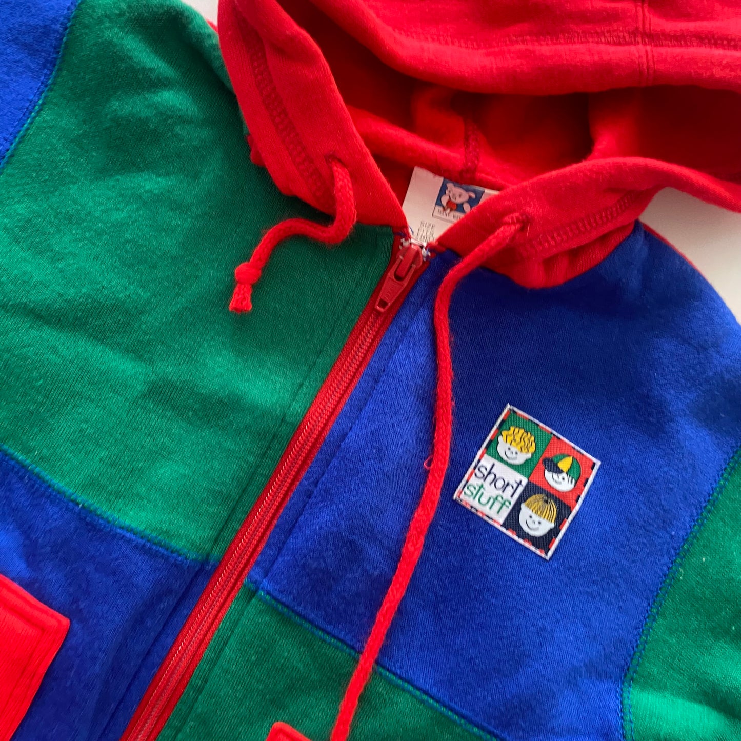 Vintage Teeny Weeny Zip Hoodie - Size 18M