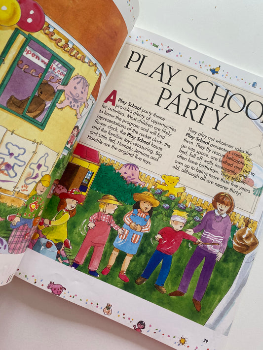 Vintage Play School Party Book