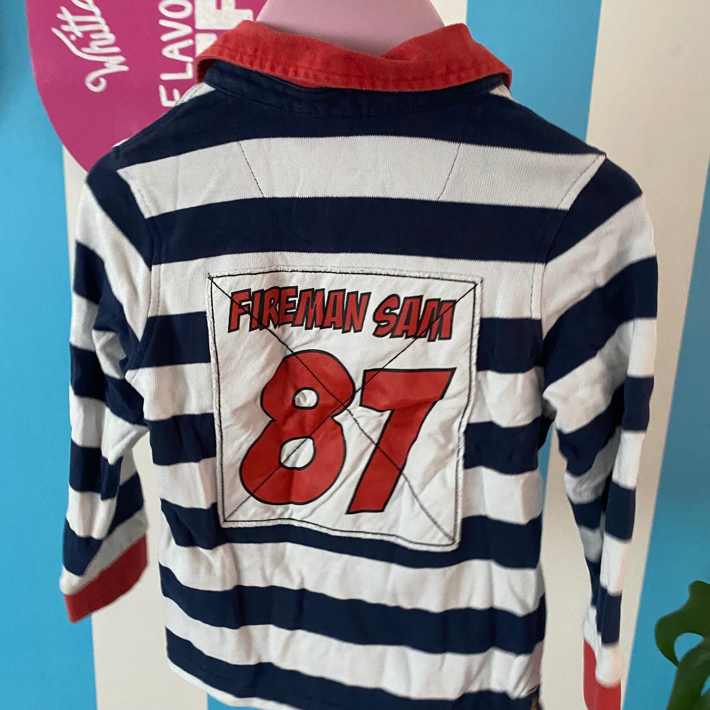 Fireman Sam Long Sleeve Top - Size 1-2Y