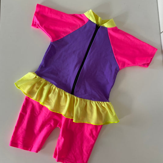 Vintage Tickled Pink Swimsuit - Size 6