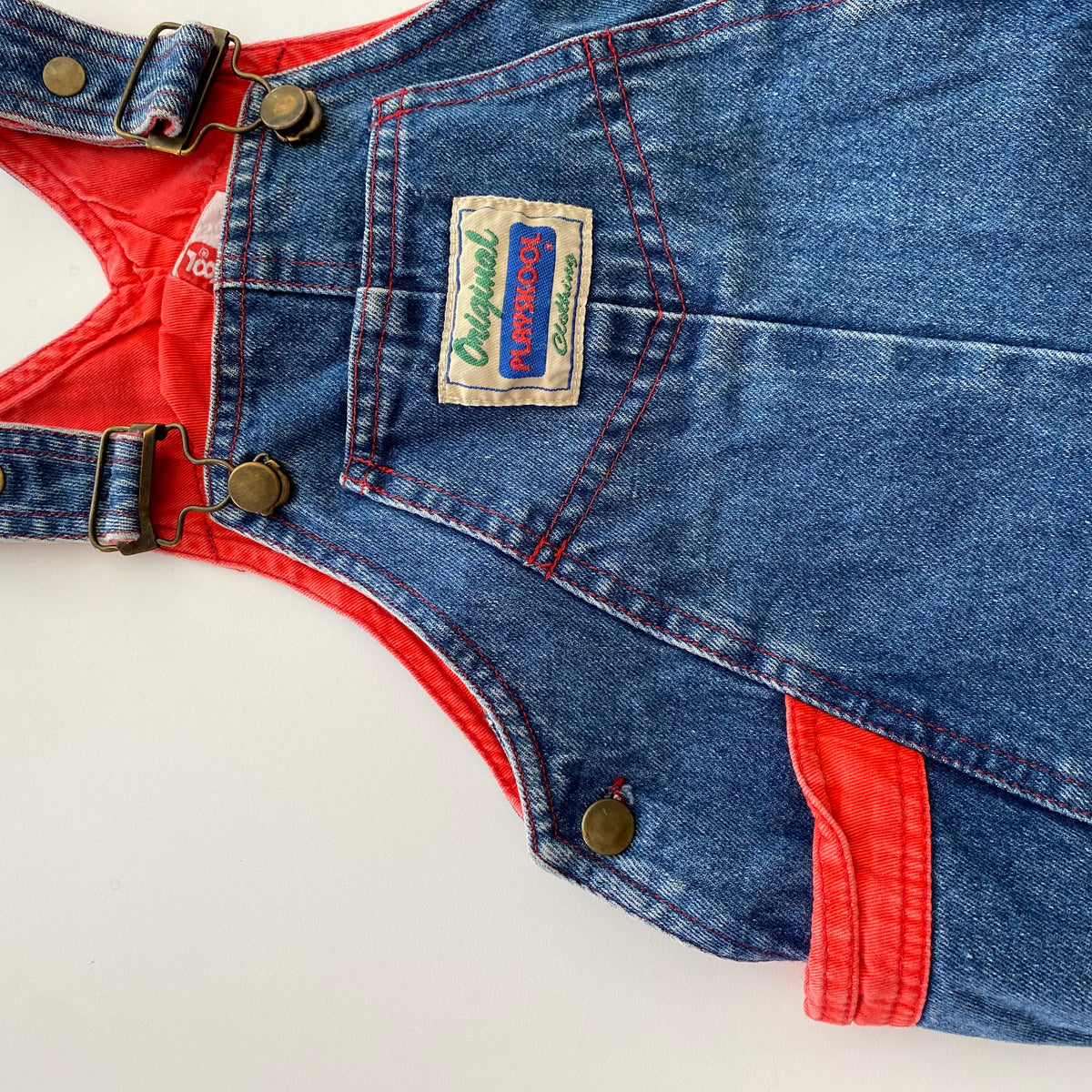 Vintage Playskool Overalls - Size 12M