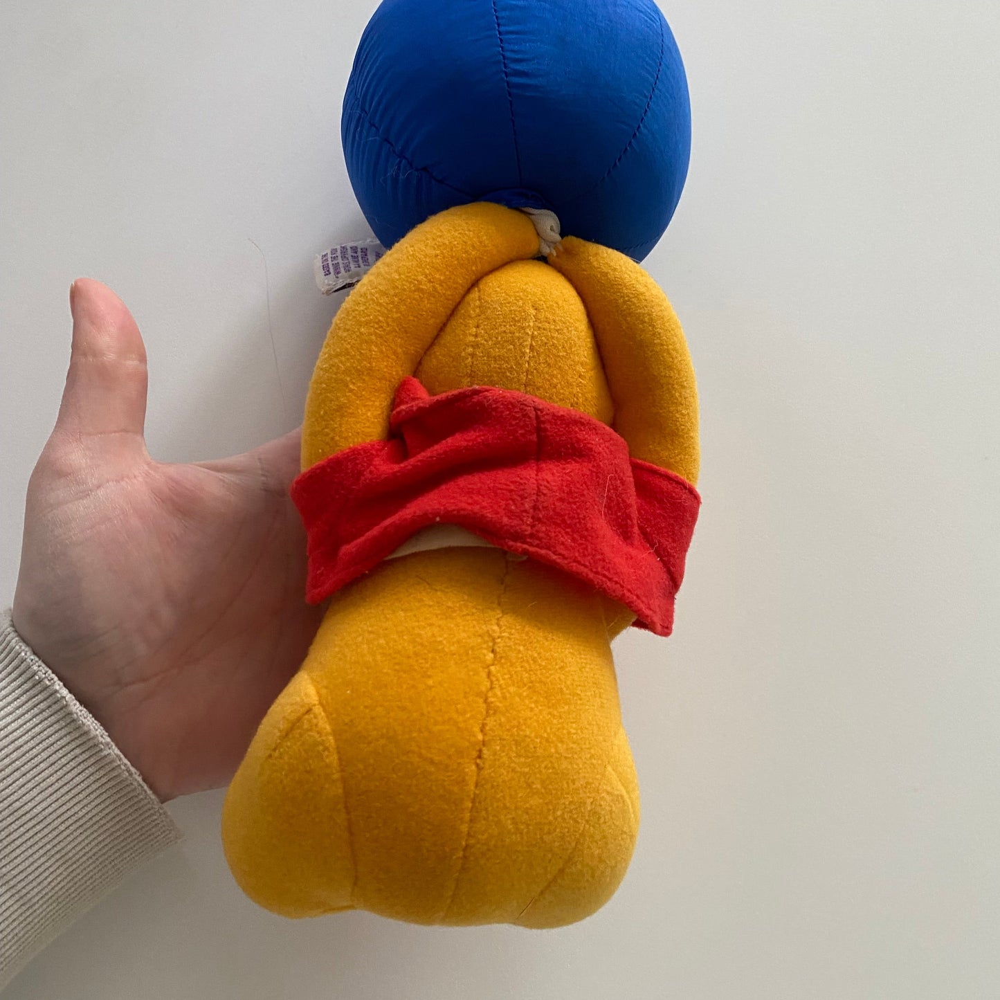 Vintage Disney Winnie The Pooh Musical Pull Down Plush