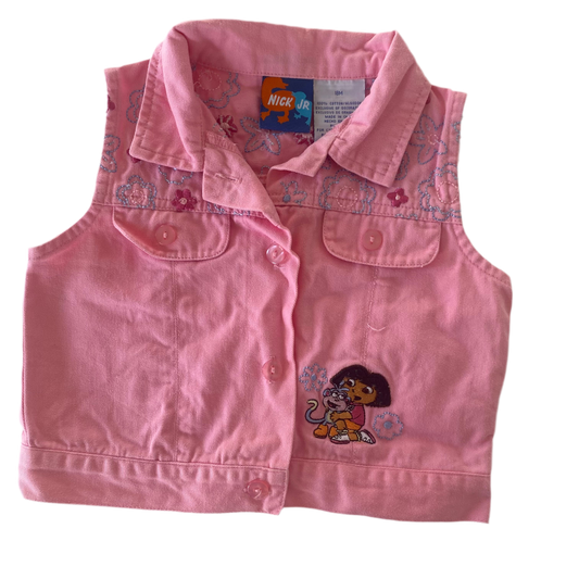 Dora The Explorer Vest - Size 18M