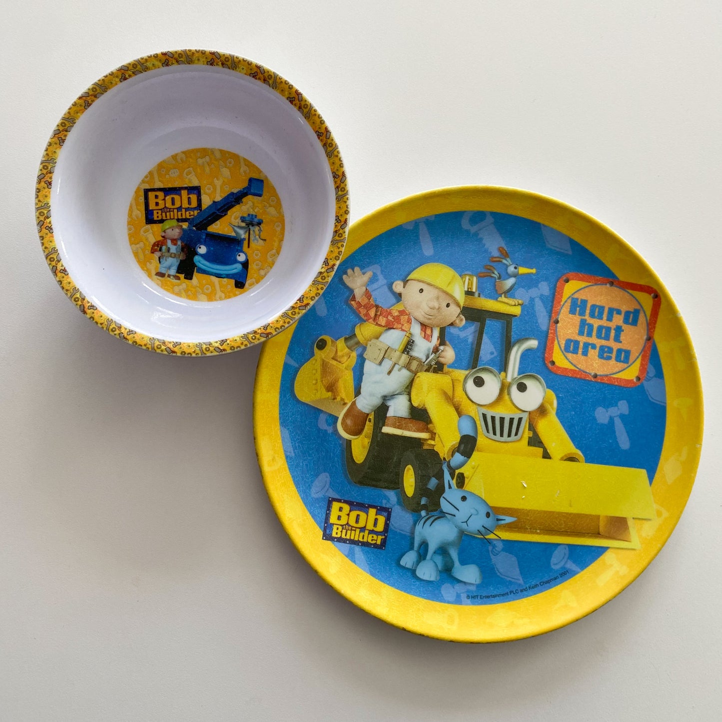 Bob The Builder Melamine Bowl & Plate