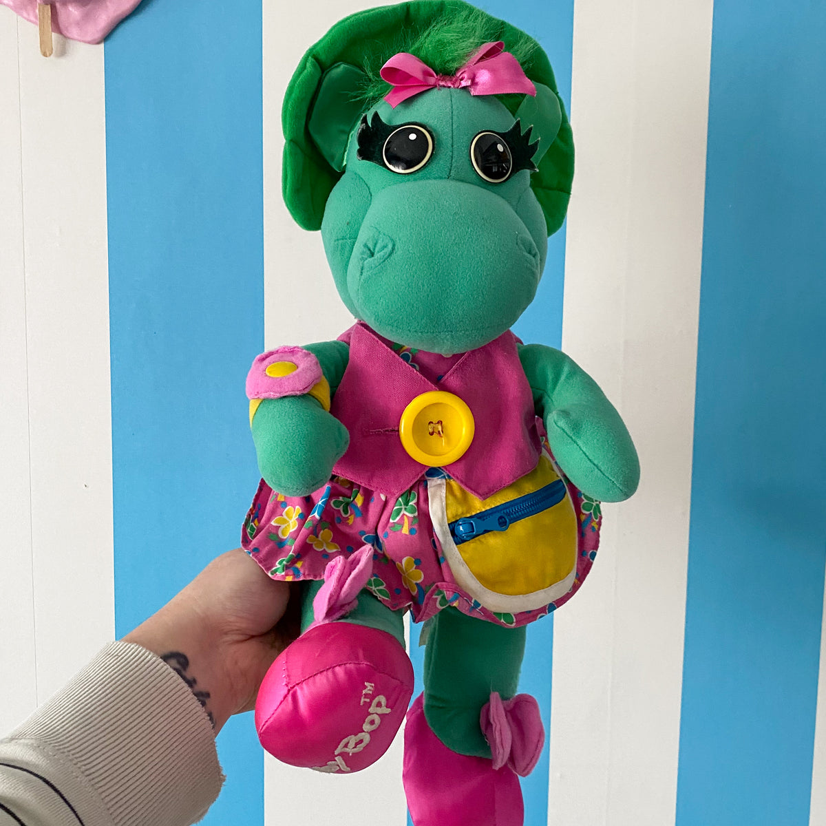 Vitnage Barney Baby Baby Bop Plush