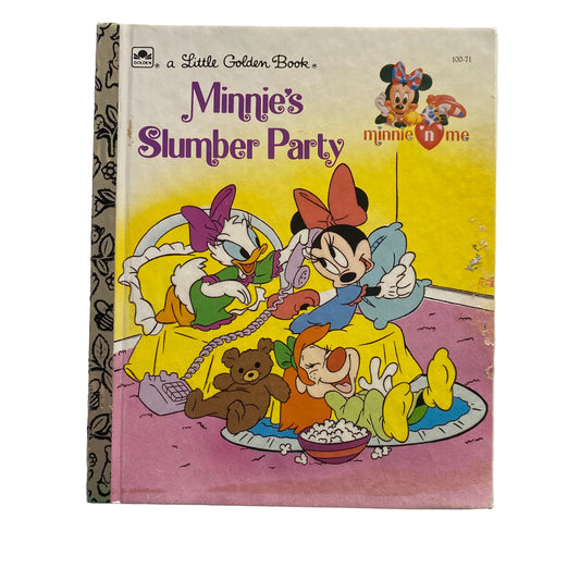 Disney Minnie’s Slumber Party Little Golden Book
