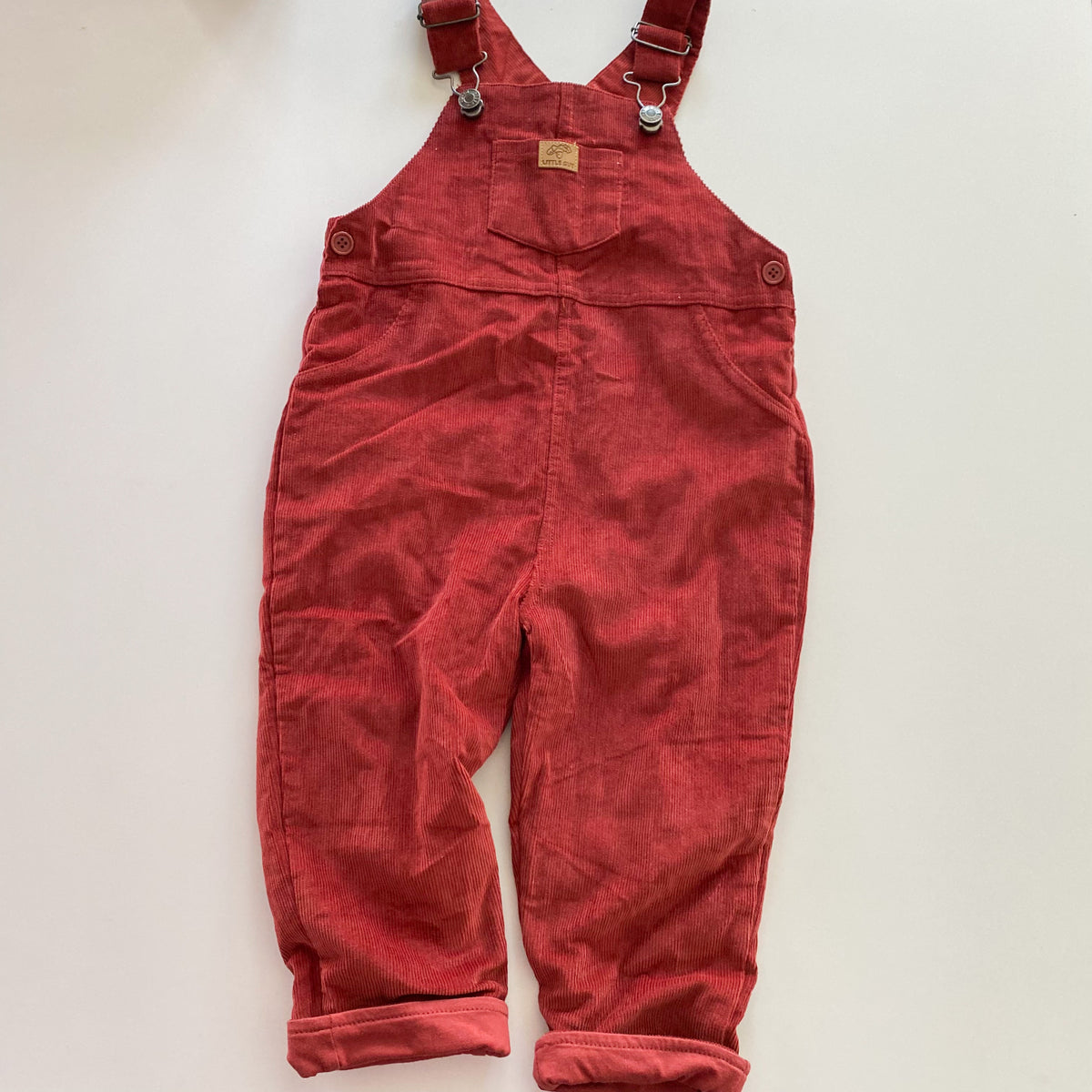 Ollie’s Place Corduroy Overalls - Size 12-18M