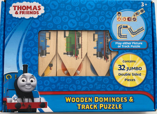 Thomas The Tank Engine Wooden Dominoes & Track Puzzle