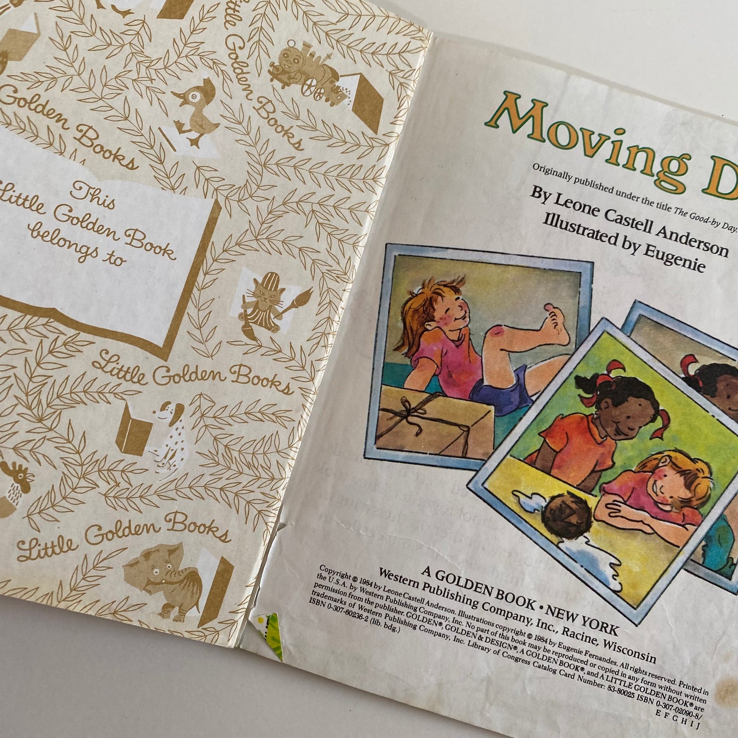 Book - Little Golden Moving Day