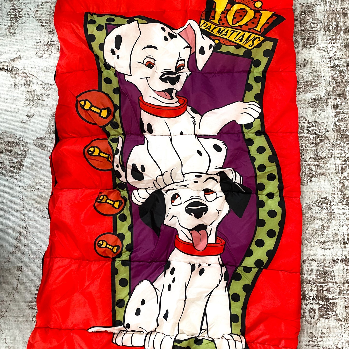 Vintage Disney 101 Dalmatians Sleeping Bag