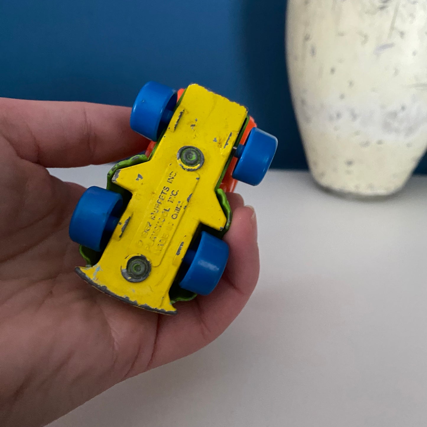 Vintage Sesame Street Big Bird Diecast Vehicle