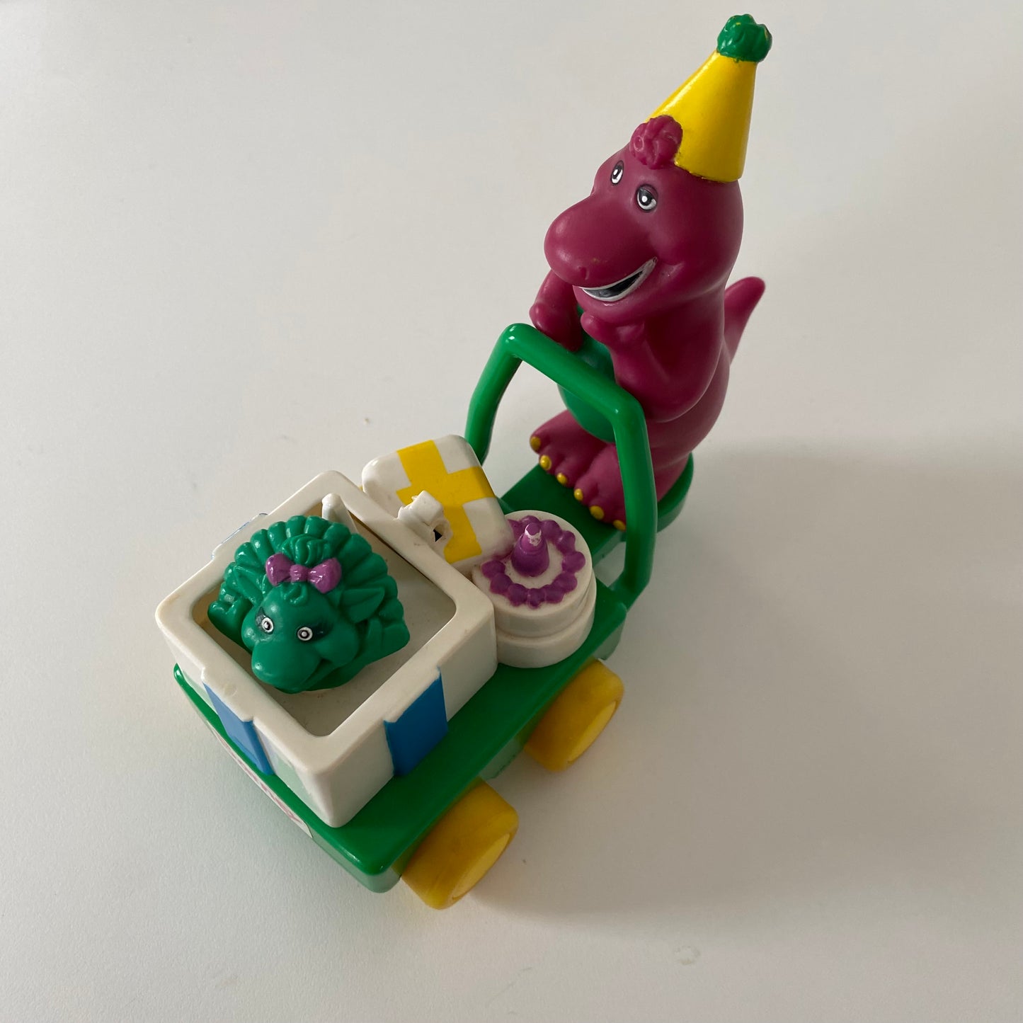 Vintage Barney Push/Pop-Up Toy