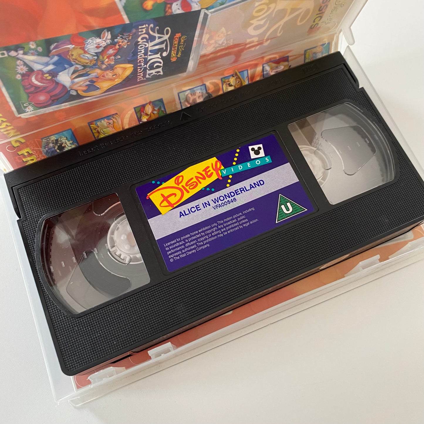 VHS Tape - Alice In Wonderland