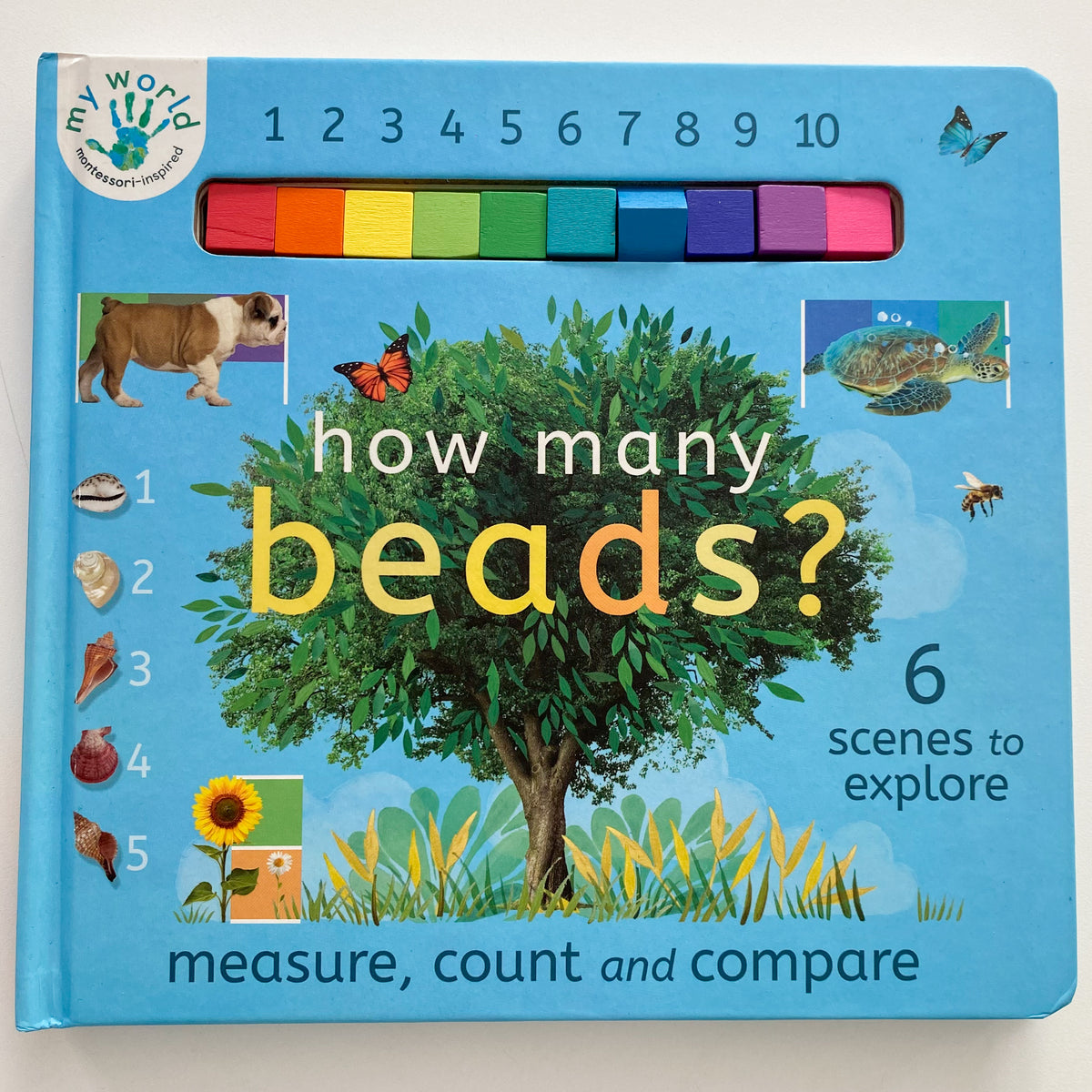 How Many Beads? Measure, Count & Compare Board Book