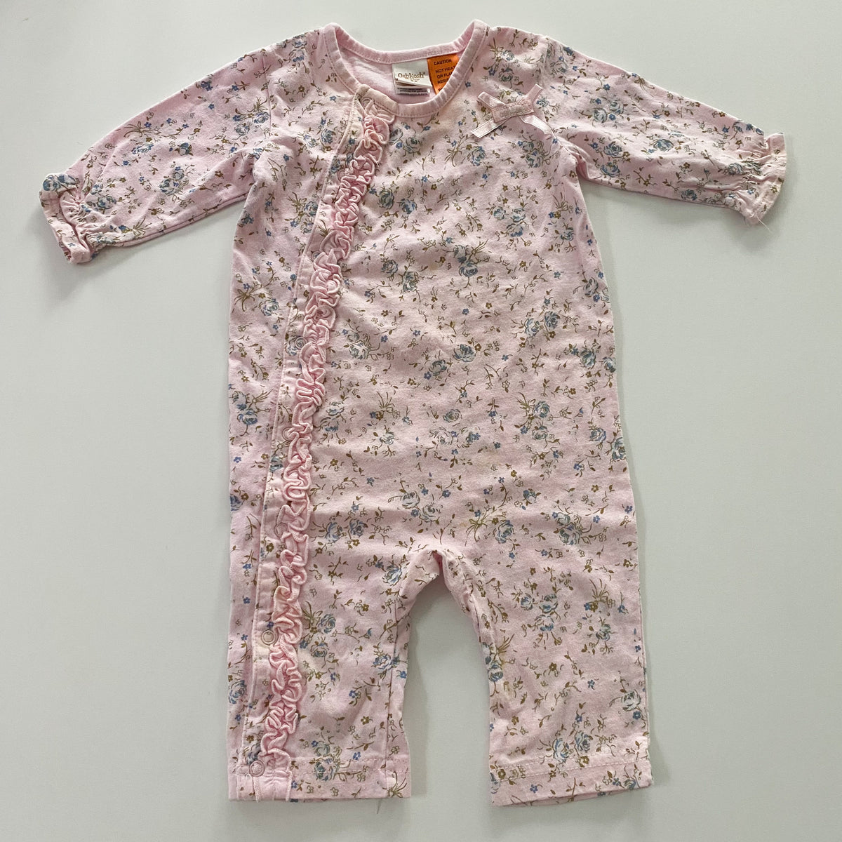 Oshkosh Floral Suit - Size 3-6M