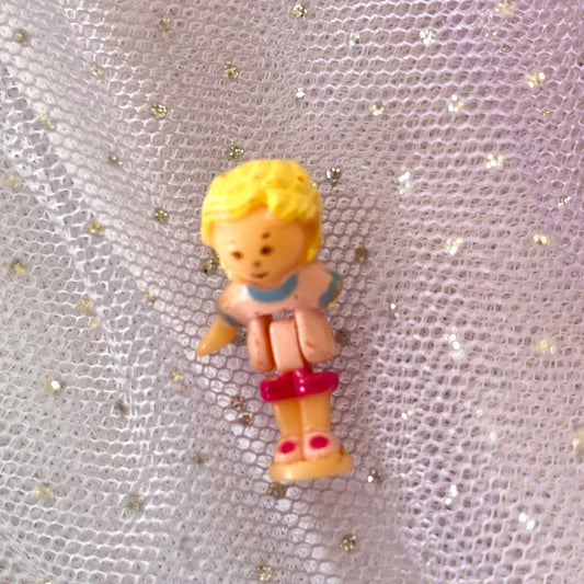 Vintage Polly Pocket 1993 Beach Cafe Doll