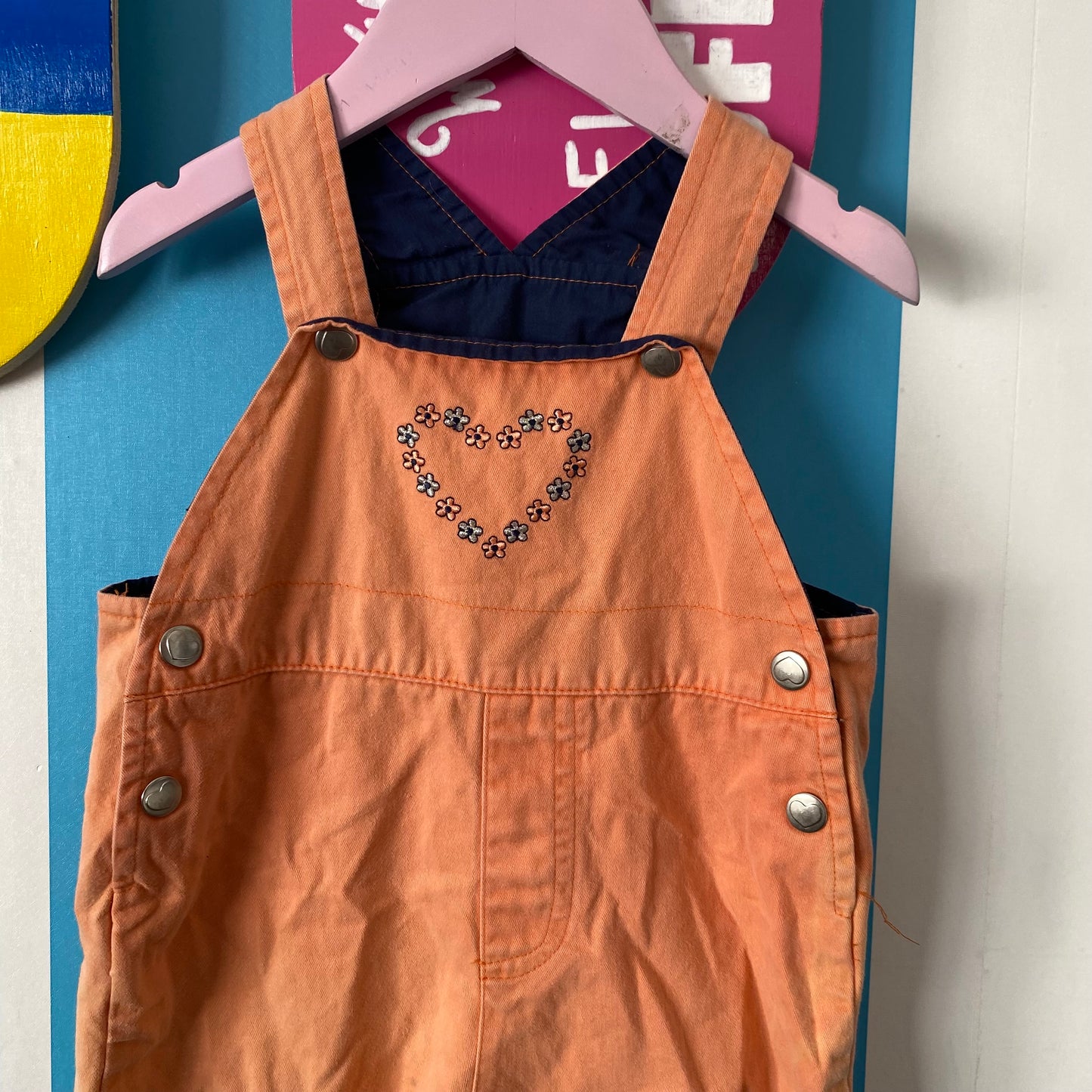 Y2K Ricochet Overalls - Size 12M
