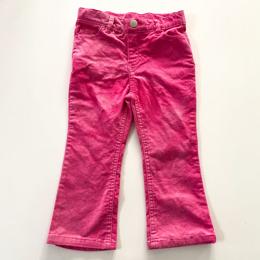 Vintage Pink Corduroy Pants - Size 2